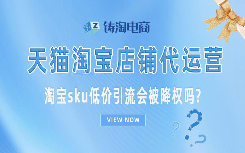 杭州淘宝代运营公司-淘宝sku低价引流会被降权吗?