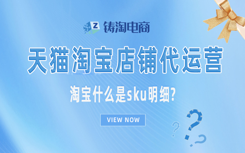 杭州淘宝代运营公司-淘宝什么是sku明细?